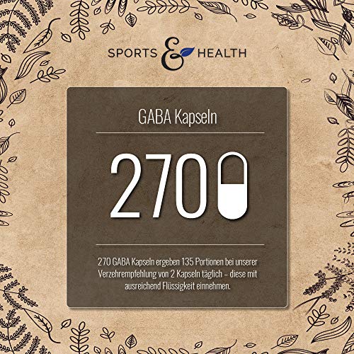 Gaba-Kapseln CDF Sports & Health Solutions, Hochdosiert