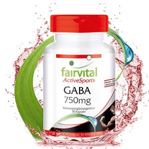 Gaba capsules fairvital GABA capsules 750mg VEGAN 90 capsules