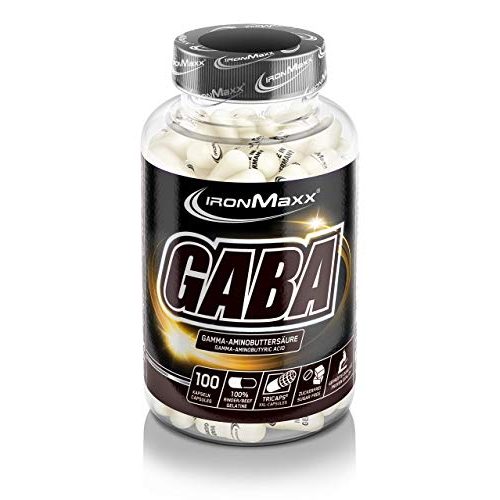 Gaba-Kapseln IronMaxx GABA Kapseln, hochdosiert, 100 Kapseln