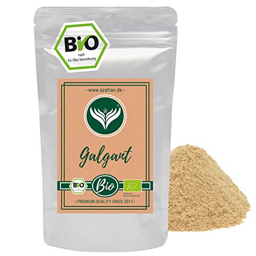 Die beste galgant pulver azafran bio galgant wurzel gemahlen 250g Bestsleller kaufen