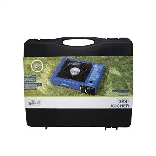 Gasgrill mit Kartusche Camper GASKOCHER mit TRAGEKOFFER
