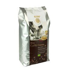GEPA-Kaffee GEPA Bio Caffé Crema 4 x 1000 g ganze Bohne