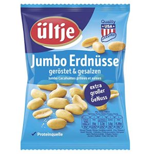 Gesalzene Erdnüsse ültje Jumbo Erdnüsse geröstet & gesalzen 12er