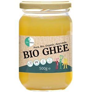 Ghee Go-Keto BIO 500g geklärte Butter, BIO zertifiziert