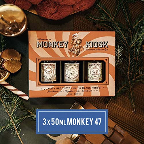 Gin-Tasting-Set Monkey 47 Kiosk Set Gin, 1 x 0.15 l, 21193