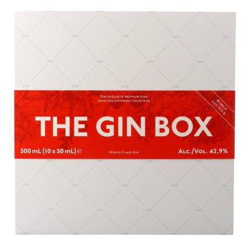 Die beste gin tasting set the gin box tasting set mit 10 gin sorten Bestsleller kaufen