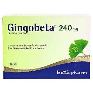 Ginkgo 240 mg GINGOBETA 240 mg Filmtabletten 120 St