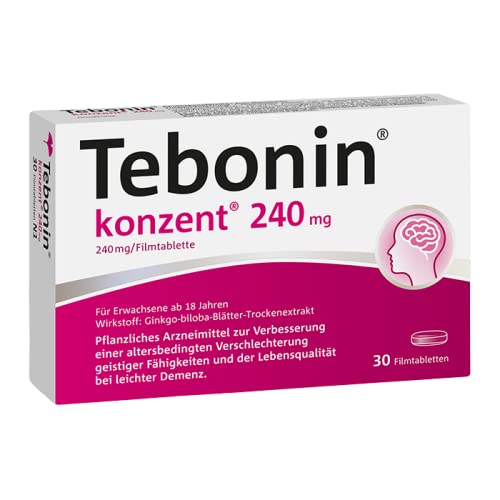 Die beste ginkgo 240 mg tebonin konzent tebonin konzent 30 filmtabl Bestsleller kaufen