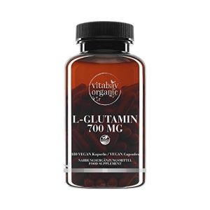 Glutamin-Kapseln vitabay L-Glutamin 700 mg, 180 vegane Kapseln