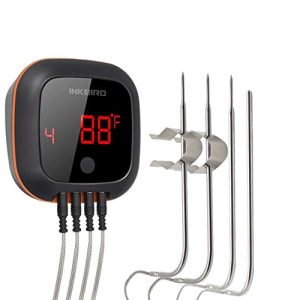 Grillthermometer (Funk) Inkbird IBT-4XS Bluetooth Barbecue
