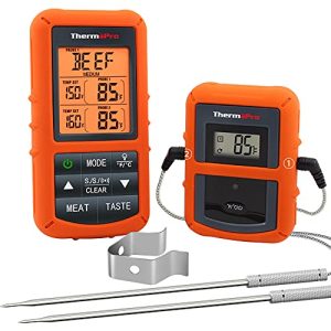 Grillthermometer (Funk) ThermoPro TP20, 2 Temperaturfühler