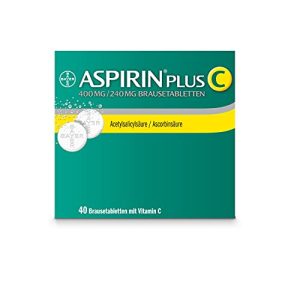 Grippemittel Aspirin Plus C Brausetabletten, 40 Stück