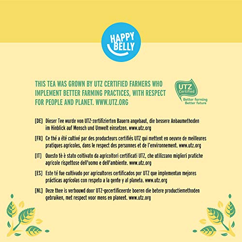 Grüner Tee (Beutel) Happy Belly Amazon-Marke: mit Zitrone