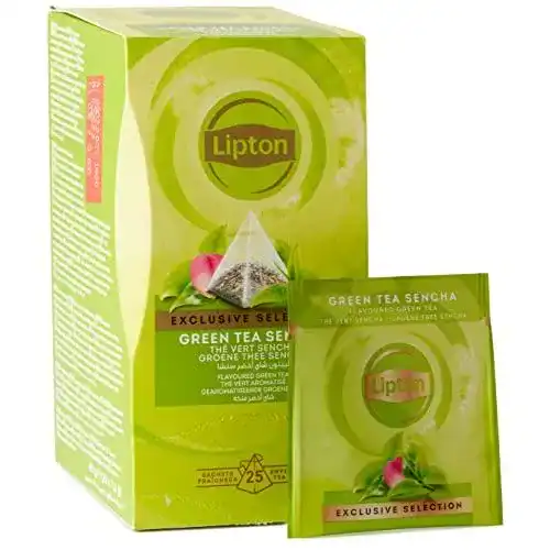 Grüner Tee (Beutel) Lipton Grüner Tee, Sencha Pyramidbeutel