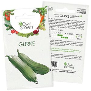 Gurken-Samen OwnGrown Gurken Samen: ca. 20 Gurken Pflanzen