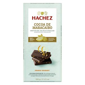 Hachez-Schokolade Hachez, Cocoa de Maracaibo Orange-Krokant