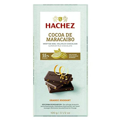 Die beste hachez schokolade hachez cocoa de maracaibo orange krokant Bestsleller kaufen