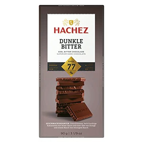 Die beste hachez schokolade hachez tafel dunkle bitter 77 90 g Bestsleller kaufen