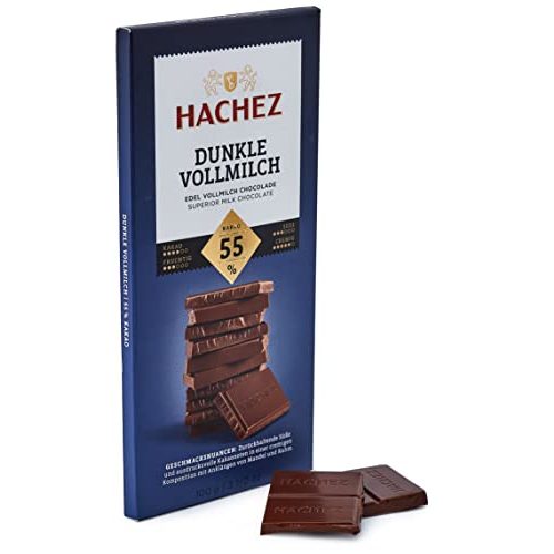 Die beste hachez schokolade hachez tafel dunkle vollmilch 55 100 g Bestsleller kaufen