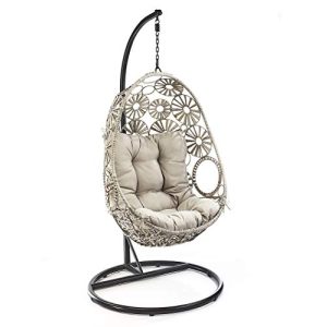 Hanging chair (rattan) Kobolo hanging basket Flower with frame