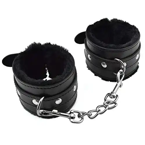 Handschellen Jerbro Bequem Fesseln Plüsch + Pu Armband Wrist