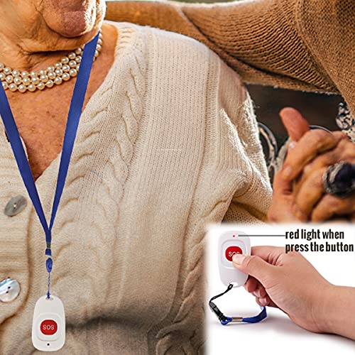 Hausnotruf Retekess TH101 Notrufknopf für Senioren Notrufsystem