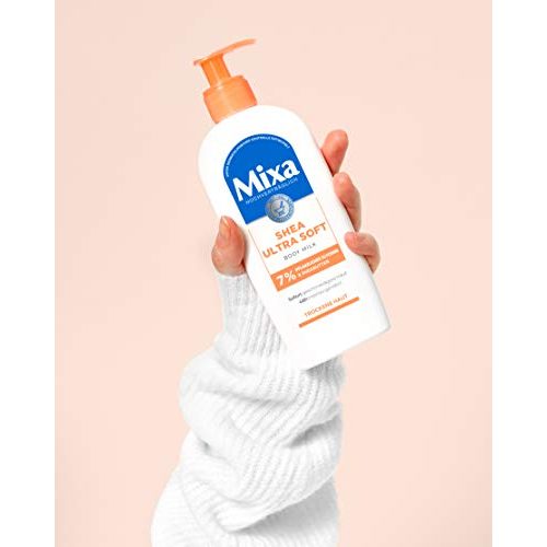 Hautmilch Mixa Shea Ultra Soft Body Milk, intensiv nährend, 250 ml