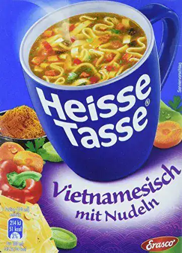Heisse Tasse Erasco Heisse Tasse Vietnamesisch, Nudel, 9 x 450 ml
