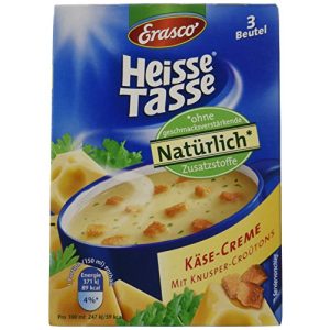 Heisse Tasse Erasco Käse-Creme mit Croûtons, 12 x 450 ml