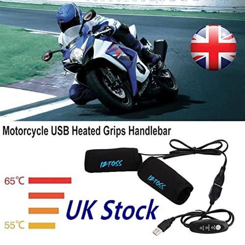 Heizgriffe (Motorrad) Bexdug Motorrad-USB-Heizgriffe Lenker