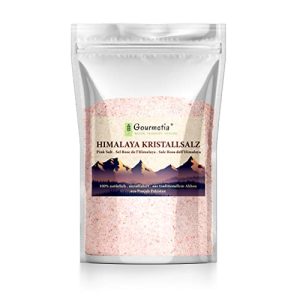 Himalaya-Salz Gourmetia Himalaya Salz fein 2KG, Rosa Kristallsalz