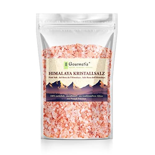 Die beste himalaya salz gourmetia himalaya salz grob 2kg rosa Bestsleller kaufen
