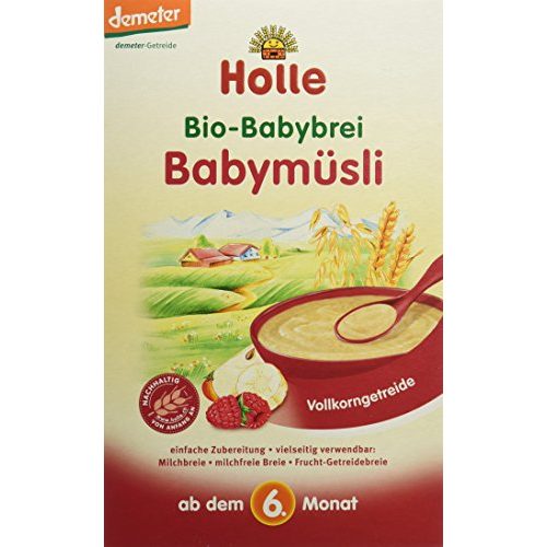 Die beste holle babynahrung holle bio babybrei babymuesli 3 x 250 g Bestsleller kaufen