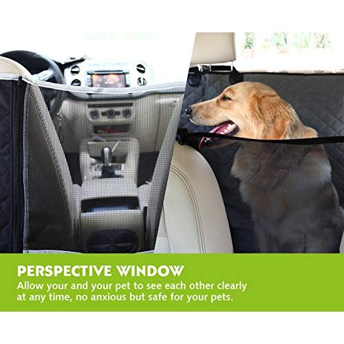 Hundedecke Kofferraum pecute, mit Mesh Fenster 146x136cm