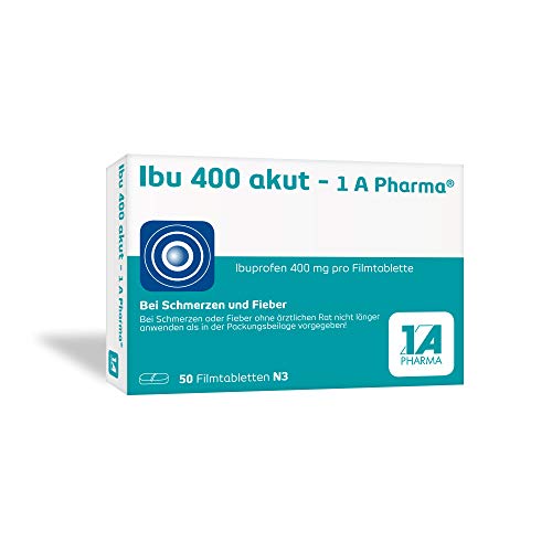 Die beste ibuprofen 1a pharma ibu 400 akut 1 a pharma 400 mg tabletten Bestsleller kaufen
