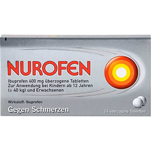 Die beste ibuprofen nurofen 400 mg ueberzogene tabletten 24 st Bestsleller kaufen