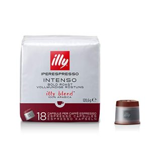 illy-Kapseln illy Iperespresso Intenso, Kaffeekapseln 18 Softpack