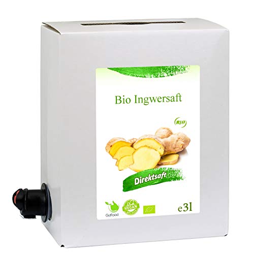 Die beste ingwersaft gutfood 3 liter bio 3 monate bio ingwer saftkur Bestsleller kaufen