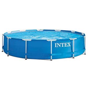 Intex-Pool Intex 12′ x 30″ Metallrahmen Pool, Blau, 366 x 76 cm
