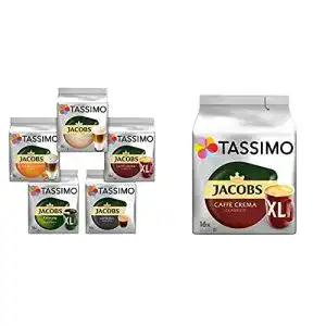 Jacobs-Kaffee Tassimo Kapseln, Probierbox mit 5 Sorten