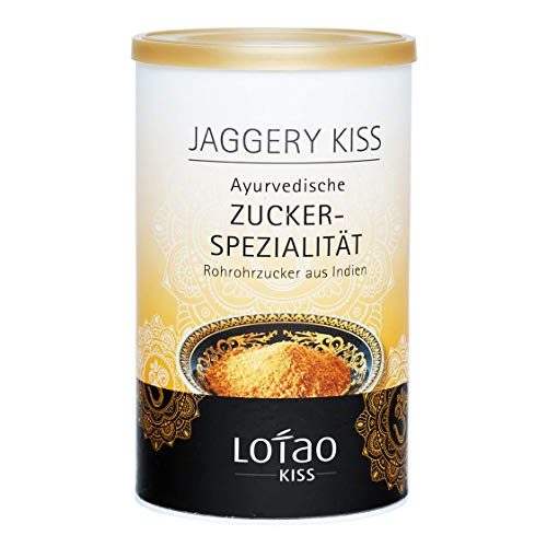 Die beste jaggery lotao kiss bio rohrohrzucker ayurvedisch 250g Bestsleller kaufen