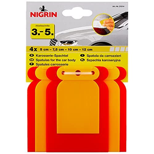 Die beste japanspachtel nigrin 21014 karosserie spachtelsatz 4 teilig Bestsleller kaufen