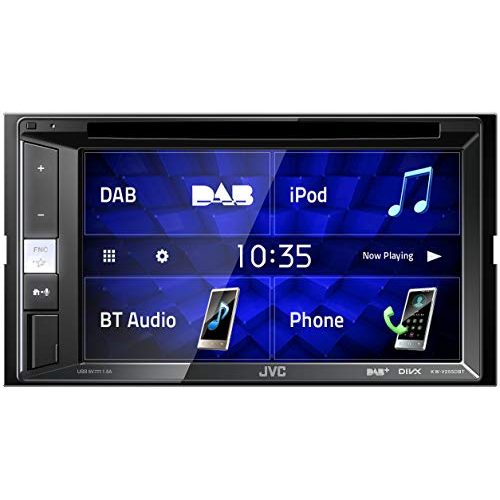 JVC-Autoradio JVC KW-V255DBT DAB+ Multimedia, Touchscreen
