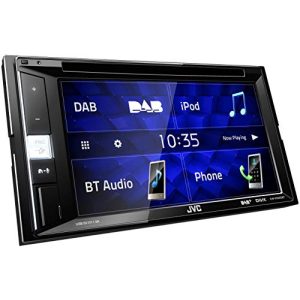 JVC-Autoradio JVC KW-V255DBT DAB+ Multimedia, Touchscreen