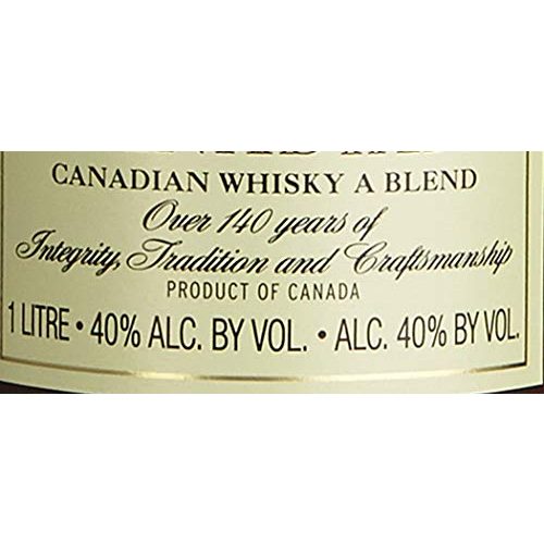 Kanadischer Whisky Seagram’s Seagrams VO Canadian Whisky 1 l