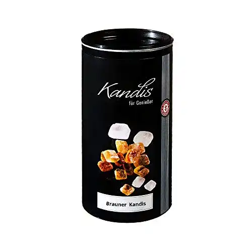 Kandiszucker Schrader Brauner Kandis, 1.000g