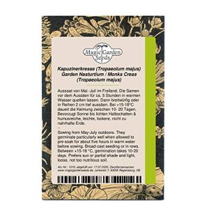 Kapuzinerkresse-Samen Magic Garden Seeds, Tropaeolum majus