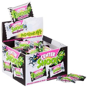 Kaugummi Center Shock Monster Mix, Box mit 100, extra-sauer