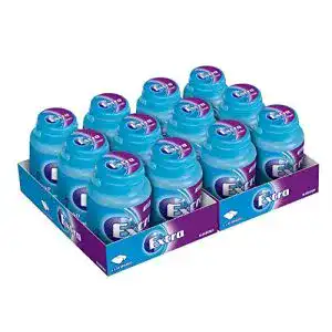 Kaugummi WRIGLEY’S EXTRA Extra Blueberry, 12 x 50 Dragees
