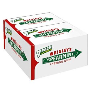 Kaugummi Wrigley’s Spearmint, Minz-Geschmack, 14x7x5 Streifen